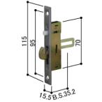 YKK AP дверь . серп таблеток HH3K13112