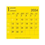 [メール便可] カレンダー 卓上 CD 2024年 1月始まり カラーアソート シンプル 公式通販サイト