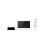  портативный телевизор Panasonic 10v type VIERA private viera водонепроницаемый модель наземный *BS*110 раз CS цифровой телевизор белый UN-10E11-W