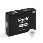 SNELL GOLF MTB BLACK（白）ダース 日本正規品（日本語パッケージ）