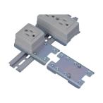 カメダ S-21-3C ACベース DINレールコンセント取付用 S213C