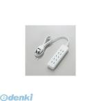 ELECOM エレコム T-ST02-22610WH ほこりシャッター付き電源タップ T-ST02-22610WH TST0222610WH