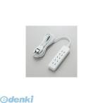 ELECOM エレコム T-ST02-22630WH ほこりシャッター付き電源タップ T-ST02-22630WH TST0222630WH