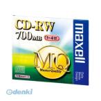 マクセル maxell CDRW80MQ.S1P PC DATA用CD−RWシルバー 1枚