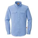 4930269237809 SMART WORK WEAR SW555 мужской | женский рубашка с длинным рукавом цвет : sax размер :S