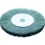 あすつく対応 「直送」 ＴＲＵＳＣＯ  TB-6383  ホイルブラシ Φ２５０Ｘ１９．０５ １９ ｍｍ穴 ステンレス線 線径０．３ TB6383