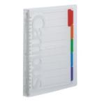 コクヨ KOKUYO  ル-P133T キャンパス スライドバインダー【スリムタイプ】 ルP133T 20穴 透明