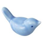 西海陶器 40021 【5個入】 ことり 箸置 ブルー