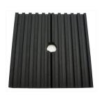 和気産業 4903757286702 BGH−01 防振ゴム 穴あき 角 50mm WAKI 10X50X50mm