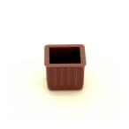 和気産業 4903757247482 BC−202 イスキャップ 角脚用 茶 対象脚サイズ24mm