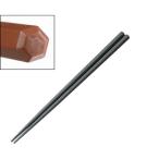 4525328109618 マイン SPS箸 六角 黒 225mm 100膳入 SPS樹脂箸 CMLF-1538143