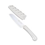 4960375154028 藤次郎 アートクック サヤ付フルーツナイフ 95mm 白 FK−432 TOJIRO ホワイト