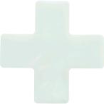 あすつく対応 「直送」 ＴＲＵＳＣＯ DFSX-W 耐久フロアサインズＸ型 Ｍサイズ 白１枚 １シート DFSXW 粘着テープ 白1枚2067269