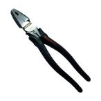 あすつく対応 「直送」 フジ矢 3300N-225 電工職人偏芯ペンチ Ｚｅｒｏ Ｂｌａｃｋ 全長２３２ｍｍ 3300N225 195-0342 FU