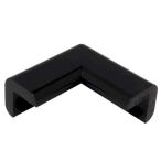 カーボーイ CAR-BOY 765 安心クッションコーナー用 STRONG 屋外対応 細 ブラック 24×50×22mm