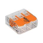 あさってつく対応 ワゴ WAGO WFR-3 ワンタッチコネクタ 50個 WFR3