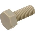 あすつく対応 「直送」 ＴＲＵＳＣＯ BPEEK-BTM5X30 ポリエーテルエーテルケトン ＰＥＥＫ 六角ボルト Ｍ５Ｘ３０ ５０本入 BPEEKBTM5X30