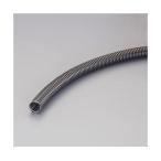 エスコ EA944BV-525 25．0mmx 5m コルゲートチューブ 黒 EA944BV525