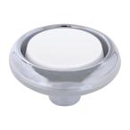 和気産業 4903757328648 PCクロームつまみ 38mm 白 BH1176