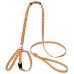 ペティオ W55950 CAT HARNESS ドットハーネスリード オレンジ