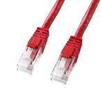 サンワサプライ KB-T6TS-20RN つめ折れ防止カテゴリ6LANケーブル KBT6TS20RN