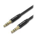 BA-4339X10 直送 代引不可 10個セット VENTION 3．5mm Male to Male オーディオケーブル 0．5m Black アルミニウム合金 BA4339X10