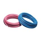 前澤給装工業 MXPECP-1005-50Q 保温材付架橋ポリエチレン管 保温材5mm ピンク 10A×50m MXPECP10055