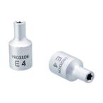 プロクソン 83788 E型トルクスビットソケット 1／4” E4