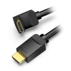 [ количество :1 шт ]AA-0140 прямая поставка оплата при получении не возможно VENTION HDMI прямой угол кабель нисходящий 1.5m черный AA0140