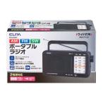 朝日電器 ELPA ELPA ER-H200T 短波ポータブルラジオ ERH200T
