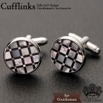 Yahoo! Yahoo!ショッピング(ヤフー ショッピング)サークル ブラック 黒 シルバー 銀 コンビ デザイン カフス  | カフリンクス カフスリンクス カフス カフスボタン 幾何学 メンズ 使い方 結婚式 おしゃれ 丸 モ