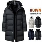 ダウンコートメンズロングダウンジャ...