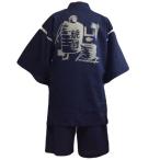 しじら織り抜染甚平焼酎