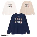 CHUMS アートブービーブラッシュドロングスリーブ Tシャツ（yahoo）