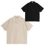 チャムス CHUMS シアチャッカーストレッチシャツ CH02-1261 開襟シャツ 半袖 オーバーサイズ UVカット ストレッチ ドライ 防シワ パッカブル ユニセックス