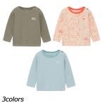 ショッピングNTB ノースフェイス THE NORTH FACE ベビーラッチパイルクルー NTB62201 Tシャツ 長袖 ベビー トドラー キッズ 左肩ボタンで開閉