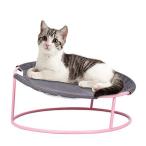 Ruiqas 猫ベッド ペットハンモック 犬猫用ベッド 自立式 猫寝床 ネコベッド 猫用品 ペット用品 丸洗い 安定な構造 取り外し可能 通気性抜群 組立簡単 室内 戸外