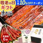 うなぎ 国産 蒲焼き 敬老の日 プレゼント ギフト 2025 鰻 食べ物 食品 海鮮 魚 浜名湖 誕生日プレゼント お取り寄せ 化粧箱 2〜3人用 6尾 70代 80代