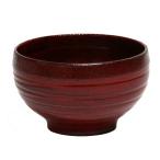 汁椀 木製 ロクロ 布張り 根来 うる�