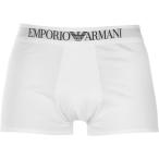 アルマーニ Emporio Armani Underwear メンズ ボクサーパンツ インナー・下着 1 Pack Boxer Shorts White