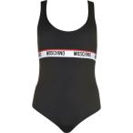 モスキーノ MOSCHINO レディース ボディースーツ インナー・下着 Moschino Logo Bodysuit Black