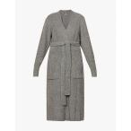 スキムズ SKIMS レディース ガウン・バスローブ インナー・下着 Cozy boucle knitted robe SMOKE