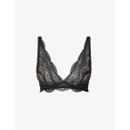 シモーヌペレール SIMONE PERELE レディース ブラレット インナー・下着 Karma triangle-cup stretch-lace bralette Black