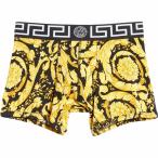 ヴェルサーチ VERSACE メンズ ボクサーパンツ インナー・下着 Barocco Boxer Briefs Black/Gold