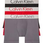 カルバンクライン CALVIN KLEIN メンズ ボクサーパンツ インナー・下着 Steel Micro 3-Pack Boxer Briefs Black