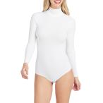 スパンクス SPANX レディース ボディースーツ インナー・下着 Suit Yourself Long Sleeve Mock Neck Bodysuit White