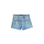 ¥ô¥§¥ë¥µ¡¼¥Á ¥ì¥Ç¥£¡¼¥¹ ¥·¥ç¡¼¥È¥Ñ¥ó¥Ä ¥Ü¥È¥à¥¹¡¦¥Ñ¥ó¥Ä Embroidered Denim Shorts blue