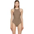 スキムズ SKIMS レディース ボディースーツ インナー・下着 Taupe Fits Everybody High Neck Bodysuit Umber