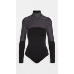 ウォルフォード Wolford レディース ボディースーツ インナー・下着 Selene String Bodysuit Black/Silver