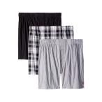 ラルフ ローレン Polo Ralph Lauren メンズ ボクサーパンツ インナー・下着 Classic Fit 3 Packaged Woven Boxers Bengal Stripe/Stockton Plaid/Polo Black